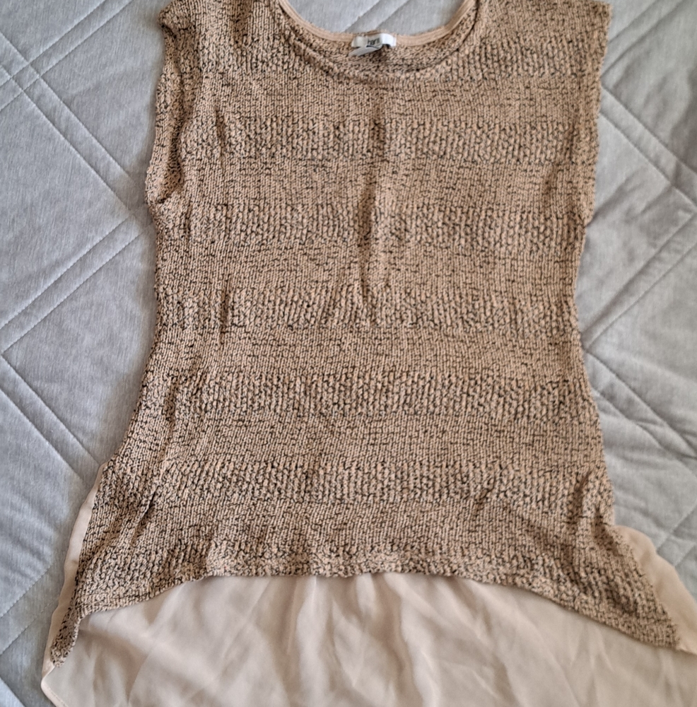 bar III Sweater Knit Tank Top